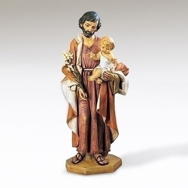 Store Catholic Saint Joseph and child Sculptures baby Christ church Statues